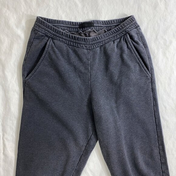 Prada Cotton Jogger Sweatpants Athleisure Lounge Charcoal Grey - Picture 3 of 8